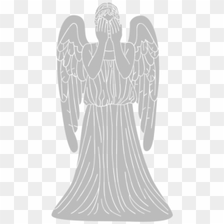 Christian Clip Art Weeping Angel Drawing Physician - Doctor Who Weeping Angels Clipart - Png Download
