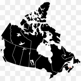 Canada Map - Map Of Canada Svg Clipart