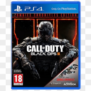 Ps4 Call Of Duty Black Ops Iii Zombie Chronicles Edition - Call Of Duty Black Ops 3 Zombies Chronicles Ps4 Clipart