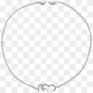 Iconic Bracelet Double Hearts - Chain Clipart