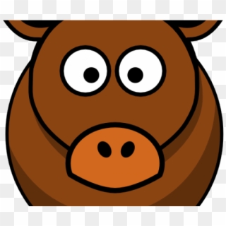 Donkey Eyes Cliparts - Donkey Brown Clipart - Png Download