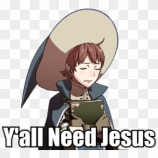 Y'all Need Jesus - Cute Hamster Memes Clean Clipart