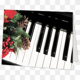 Holiday Card Music Teacher Warehouse - Christmas Piano Clipart