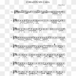 Corazón Sin Cara Sheet Music Composed By Prince Royce - Hummel Trumpet Concerto Mvt 2 Clipart