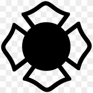 White International Association Firefighter Logo Clipart