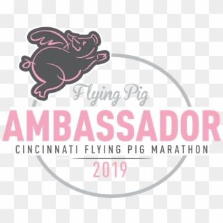 2019 Ambassadors - Flying Pig Marathon Clipart
