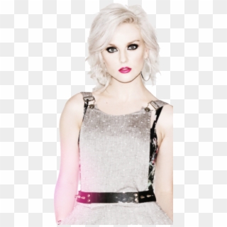 Perrie Edwards Photoshoot Png - Perrie Edwards White Blonde Hair Clipart
