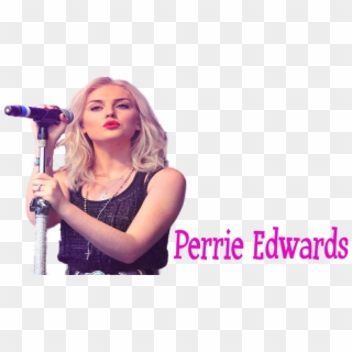 Clearart - Perrie Edwards Singing Png Clipart