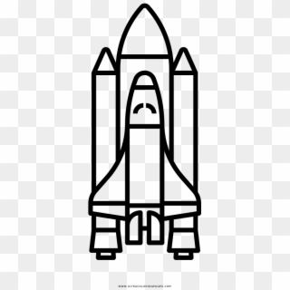 Nave-espacial Coloring Page - Rocket Black And White Clipart