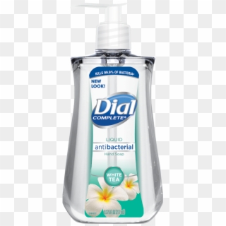Dial Antibacterial Liquid Hand Soap, White Tea, - Mouthwash Clipart