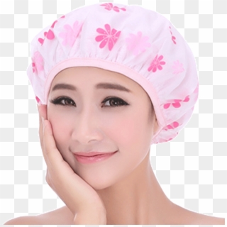 Shower Cap Waterproof Adult Women's Three In One Increase - Shower Cap Clipart