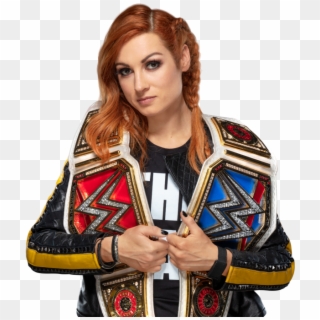 Recently Played - Becky Lynch 2 Belts Clipart