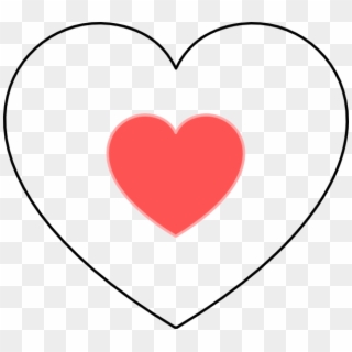 Red Heart 3 Png - Heart Clipart
