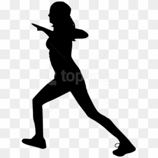 Fitness Silhouette Png - Boy Running Silhouette Clipart