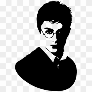Harry Potter Silurysd - Harry Potter Clip Art Black And White - Png Download