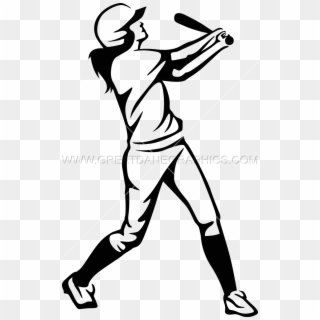 Graphic Freeuse Library Baseball Player Pitching Clipart - Softball Player Drawing Easy - Png Download
