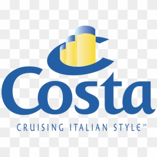Costa Crociere Logo Png Transparent - Costa Cruises Clipart