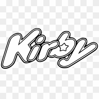 Kirby Logo Black And White - Kirby Super Star Ultra Logo Clipart