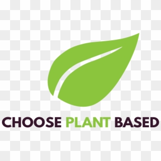 Choose Plant-based - Vegan Plant Based Logo Clipart