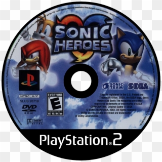 Sonic Heroes - Sonic Heroes Ps2 Cd Clipart