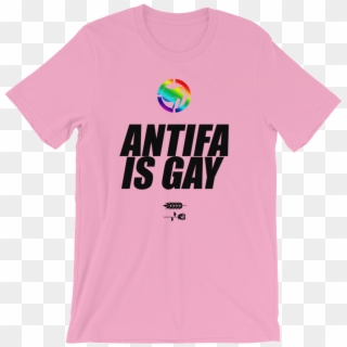 Antifa Is Gay Tee - Giro D Italia Tshirt Clipart