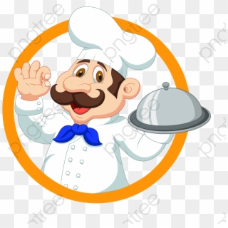 Transparent Format Image With - Chef Cartoon Clipart
