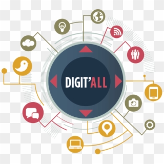 Learn With Digit'all And Boost Your Digital Culture - Accorhotels Digital Clipart