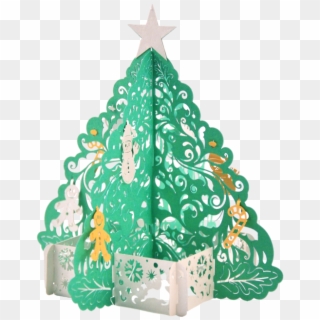 Christmas Tree Pop Up Card - Christmas Tree Clipart