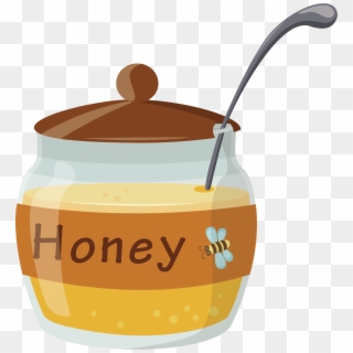 Honey Jar Cartoon Png Clipart