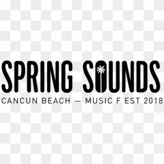 Spring Sounds Cancun - Graphic Design Clipart