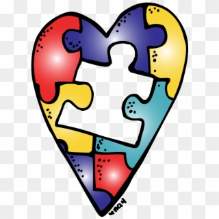 Autism Heart - Autism Awareness Cover Clipart