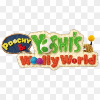 Poochy & Yoshi's Woolly World Coming To 3ds In 2017, - Poochy & Yoshi's Wooly World Clipart