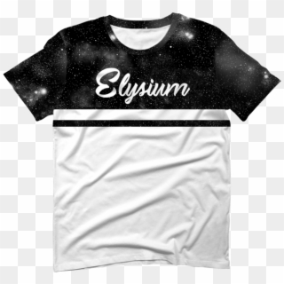 Elysium Starfield Shirt - Monochrome Clipart