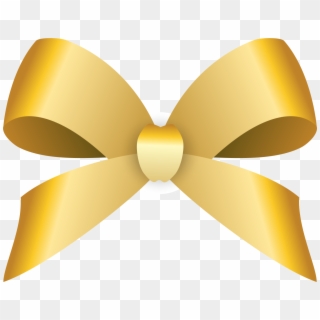 Golden Bow Png Clipart