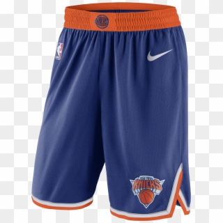 Nike Nba New York Knicks Swingman Shorts Road - Nike New York Knicks Jersey Clipart