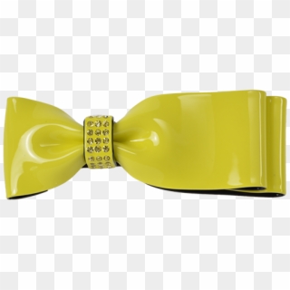Rwp80445 Yellow Bow Clip - Ribbon - Png Download
