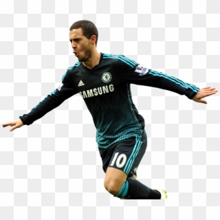 Eden Hazard - Transparent Background Premier League Player Png Clipart