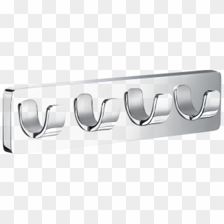 Ice Quadruple Hook In Polished Chrome Ok359 In Polished - Architecture Clipart