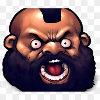 Street Fighter Clipart Zangief - Street Fighter Face Png Transparent Png