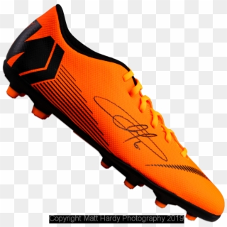 Eden Hazard Signed Boot Matt Hardy Photography - Nike Mercurial Vapor Clipart