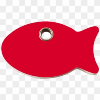 Red Fish Pet Tag - Fish Clipart
