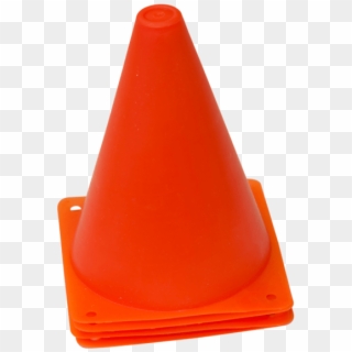 7″ Orange Cone - Plastic Clipart