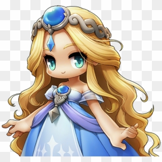 Chibi Characters, Fictional Characters, Game Character, - Empress Ereve Maplestory 2 Clipart