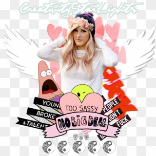 Id Ellie Goulding Tumblr By C - Png Tumblr Ellie Goulding Clipart