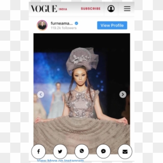 After Gracing The Cover Of Dubai Luxe Fashion Magazine - Vogue Clipart