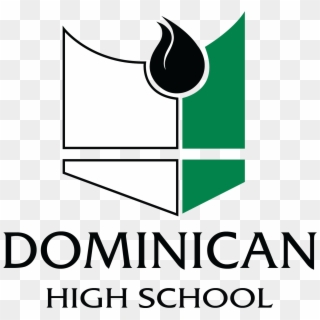 Stacked Logo Light Background - Dominican High School Clipart