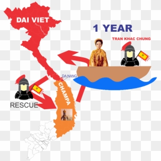 People Said That The Princess Had Already Falled In - Vietnam Capital City Map Clipart