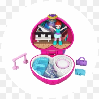 Sashay Ballet Compact Product Image - Polly Pocket Tiny Places Clipart