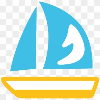 File - Emoji U26f5 - Svg - Emoji Sailing Clipart