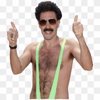 Borat Thumbs Up Bathing Suit - Transparent Borat Png Clipart